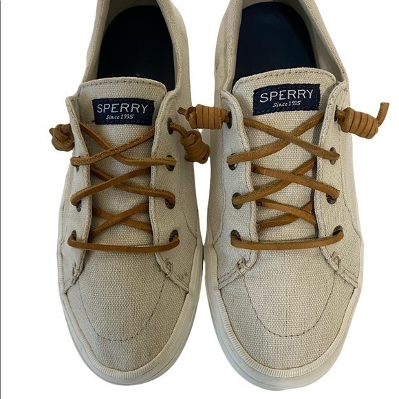 Sperry Shoes - Sperry’s Slip-On Canvas Shoes with Leather Laces